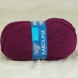 Пряжа Семеновская КАРОЛИНА 11407 т.орхидея (5 мотков)