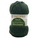 Пряжа Пехорка НОСОЧНАЯ 10 тайга (10 мотков)