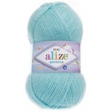 Пряжа Alize SEKERIM BEBE 19 св.бирюза (5 мотков)
