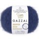 Пряжа Gazzal SUPER KID MOHAIR 64417 т.синий (6 мотков)