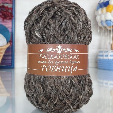 Пряжа Рассказовская РОВНИЦА 04 байка (3 мотка)