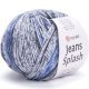 Пряжа Yarnart JEANS SPLASH 947 джинсовый принт (5 мотков)