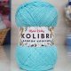 Пряжа M&amp;h KOLIBRI ХЛОПОК КЛАССИК 005 неж.бирюза (2 мотка)