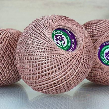 Пряжа ПНК им.Кирова ИРИС 25 6404 какао (20 мотков)