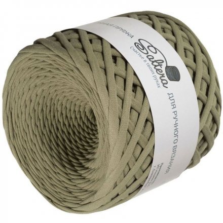 Трикотажная пряжа Saltera пыльная оливка (1 моток)