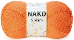 Пряжа Nako SOLARE 966 оранжевый