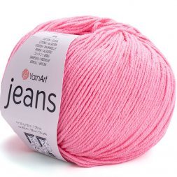 Пряжа Yarnart JEANS 78 роза (10 мотков)