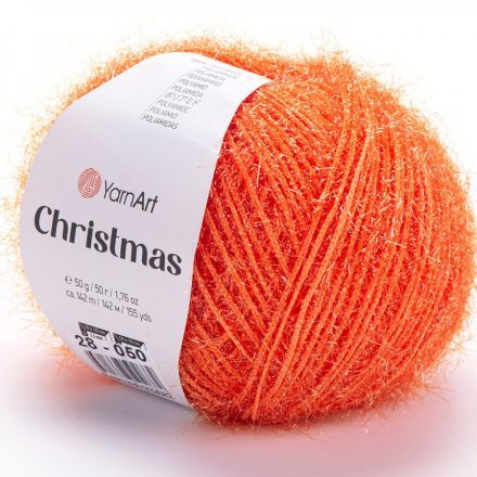 Пряжа Yarnart CHRISTMAS 28 оранжевый (10 мотков)
