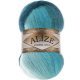 Пряжа Alize ANGORA GOLD BATIK 1892 бирюза-белый (5 мотков)