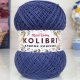 Пряжа M&amp;h KOLIBRI ХЛОПОК КЛАССИК 029 синий (2 мотка)