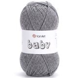 Пряжа Yarnart BABY 29 серый меланж (5 мотков)