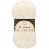 Пряжа Камтекс ШЕЛКОПРЯД 205 белый (5 мотков)