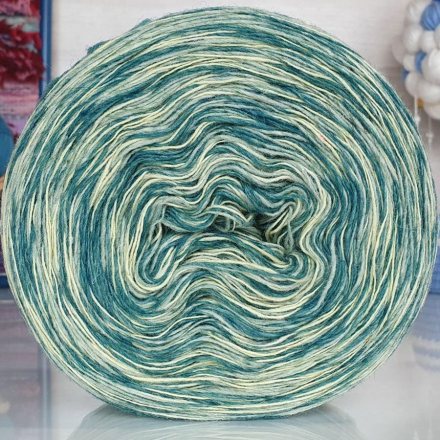 Пряжа Рассказовская АНГОРКА МЕЛАНЖ 09-2 ябл/зел/салат (2 мотка)