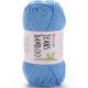 Пряжа Yarnart JEANS BAMBOO 122 голубой (5 мотков)