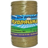 Пряжа для мочалок КУДРЯШКА 07 оливка (5 мотков)