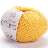 Пряжа Yarnart MILANO 863 желтый (10 мотков)