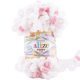 Пряжа Alize PUFFY COLOR 6492 бел/розов (5 мотков)