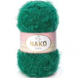 Пряжа Nako PARIS 3440 изумруд (5 мотков)