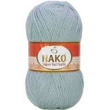 Пряжа Nako SUPER INCI NARIN 10471 голубой (5 мотков)