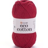 Пряжа Yarnart ECO COTTON 769 красный (5 мотков)