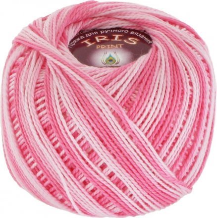 Пряжа Vita cotton IRIS PRINT 2205 св.розовый