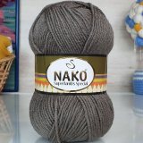 Пряжа Nako SUPERLAMBS SPECIAL 5225 т.серо-беж (5 мотков)