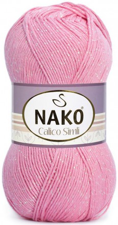 Пряжа Nako CALICO SIMLI 6668 розовый