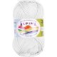 Пряжа Alpina SLAVIC 02 белый (5 мотков)