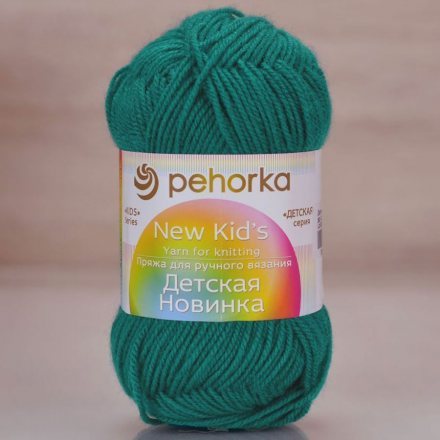 Пряжа Пехорка ДЕТСКАЯ НОВИНКА 591 лагуна (10 мотков)