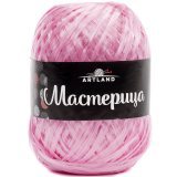 Пряжа для мочалок МАСТЕРИЦА 16 малина (10 мотков)