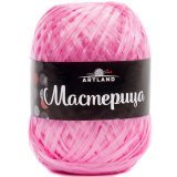 Пряжа для мочалок МАСТЕРИЦА 16 малина (10 мотков)