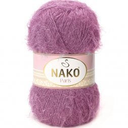Пряжа Nako PARIS 6499 роз.сирень (5 мотков)