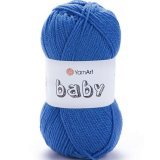 Пряжа Yarnart BABY 600 яр.голубой (5 мотков)