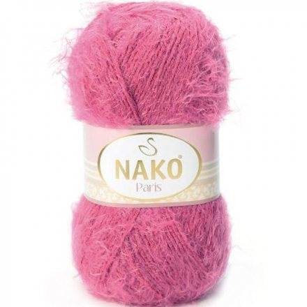 Пряжа Nako PARIS 6578 яр.розовый (5 мотков)