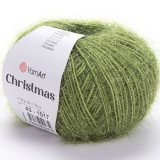 Пряжа Yarnart CHRISTMAS 43 аспарагус (10 мотков)