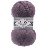Пряжа Alize SUPERLANA TIG 312 лиловый (5 мотков)