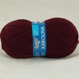 Пряжа Семеновская КАРОЛИНА 13416 бордо (5 мотков)