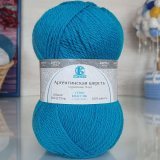Пряжа Камтекс АРГЕНТИНСКАЯ ШЕРСТЬ 024 бирюза (2 мотка)