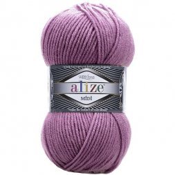 Пряжа Alize SUPERLANA MIDI 440 т.роза (5 мотков)