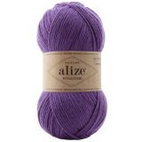 Пряжа Alize WOOLTIME 44 фиолетовый (5 мотков)
