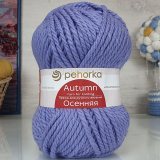 Пряжа Пехорка ОСЕННЯЯ 496 яр.сирень (5 мотков)