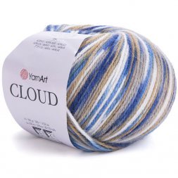 Пряжа Yarnart CLOUD 5303 принт (5 мотков)