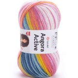 Пряжа Yarnart ANGORA ACTIVE 858 желто/детский (5 мотков)
