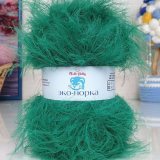 Пряжа M&amp;h ЭКО-НОРКА 074 зеленый (5 мотков)