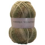 Пряжа Пехорка РОВНИЦА МУЛЬТИКОЛОРОВАЯ 1628 дачный хюгге (5 мотков)