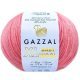 Пряжа Gazzal BABY WOOL XL 831 яр.розовый (5 мотков)