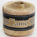 Пряжа Seam LUREX LAME 550 0901 св.золото (2 мотка)