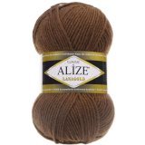 Пряжа Alize LANAGOLD 994 шоколад (5 мотков)
