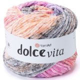 Пряжа Yarnart DOLCE VITA 3416 меланж (3 мотка)