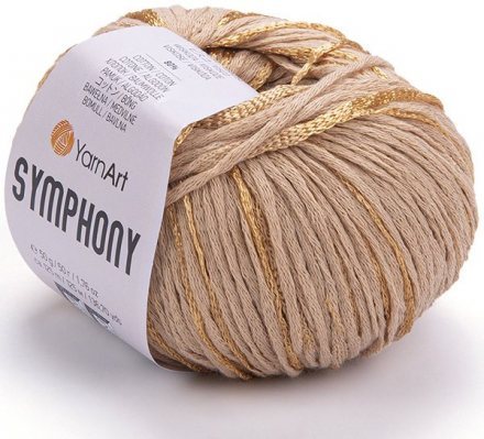 Пряжа Yarnart SYMPHONY 2105 теплый беж (10 мотков)